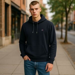 Tommy Hilfiger Sport  small flag Hoodie